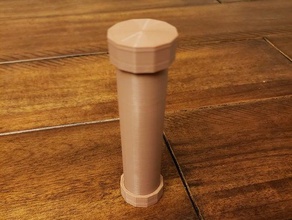 junayok tubo de cono cargador 83mm 84mm bump el cannabis cdb contenedor la flor embudo articulación médica medicinal olla malezas 3d print model - Mito3D