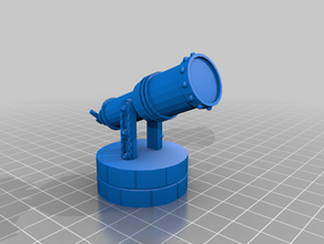arcane wizard telescope 28mm dnd dungeons dragons frostgrave observatory 3d print model - Mito3D