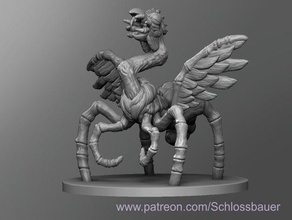 giant spider chicken dnd dungeons dragons tabletop 3d print model - Mito3D