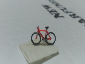 bicicleta de ciudad ho h0 1 87 3d print model - Mito3D