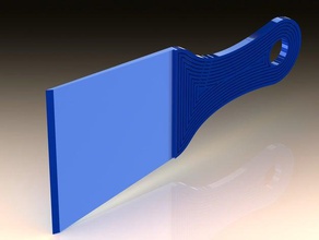 Spachtel 50 mm Bett Haftung Schaber scrapper Dünn tool 3d print model - Mito3D