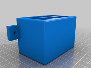 Drehbank chuck jaw holder storage 3d print model - Mito3D
