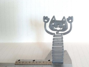springcat Aktion cat Frühling - Spielzeug 3d print model - Mito3D