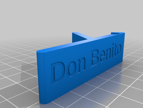 porta celular don benito customized 3d print model - Mito3D