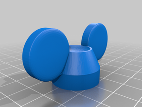 ender 3 disdplay knob mickey 3d print model - Mito3D