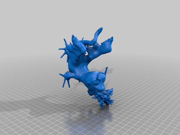 de dragon 3D print model - Mito3D