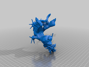 de dragon 3d print model - Mito3D