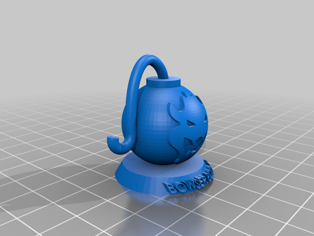 bowser auge boom mario bros 3D print model - Mito3D