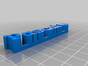 pascal personalizado 3d print model - Mito3D