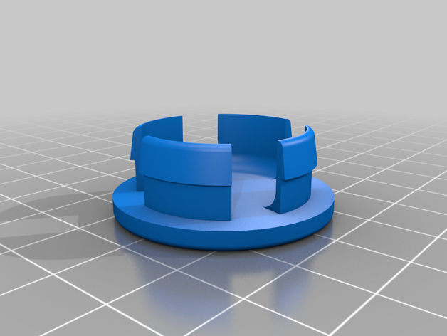Loch-Stecker diy Loch snapfit 3D print model - Mito3D