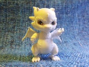 dragão bjd sd - ep 2 taerion a figura 3d print model - Mito3D
