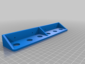 single line tool holder customized 3d print model - Mito3D