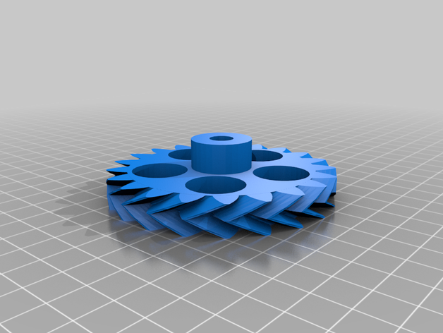 meine angepasste parametrische Fischgräten-Getriebe stepper-Extruder kundengebundene 3D print model - Mito3D