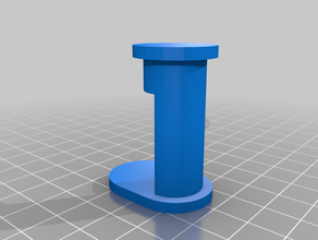 my customized tefal optiss scale hook 3d print model - Mito3D
