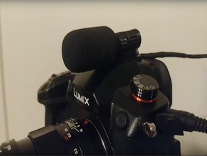 mini shotgun microfone câmeras 3d print model - Mito3D