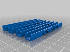 ender 3 plantilla de cristal clip 3d print model - Mito3D