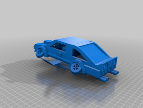 gta 5 imponte deluxo flying car delorean online supercar 3d print model - Mito3D