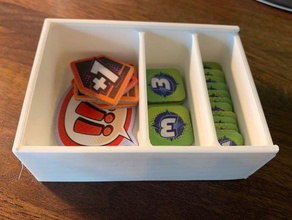 marvel campeones token de cajas tapa juego caja la lcg titular 3d print model - Mito3D