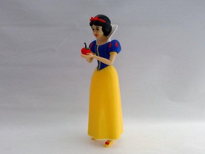 snow white cartoon 3d print model - Mito3D