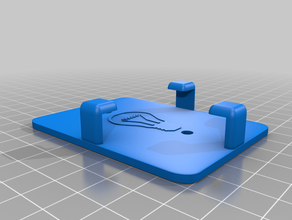 rgb remote holder 3d print model - Mito3D