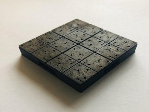 cut stone - floor series dungeon dungeons dragons tiles openlock 3d print model - Mito3D