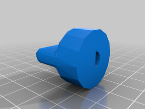 Träger-kleine ac-Knopf 3d print model - Mito3D