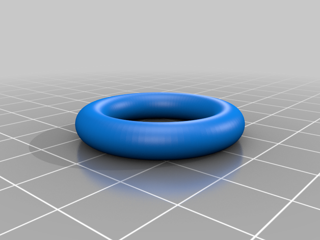 benim parametrik o-ring torus özelleştirilmiş 3D print model - Mito3D