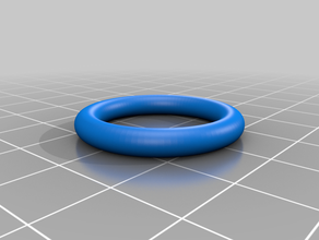 meine angepasste parametrische o-ring-torus kundengebundene 3d print model - Mito3D