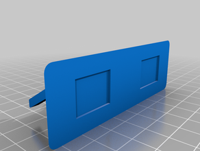 Wand Schlüsselhalter Schlüssel keyholder die Wandmontage 3d print model - Mito3D