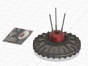 modern warfare proximity mine call duty fan art gaming props 3d print model - Mito3D