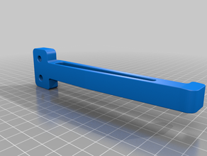 lulzbot mini 2 horizontal spool arm modification 3d print model - Mito3D