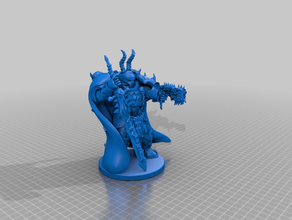 chaos space marine 1 tabletop gaming 3d print model - Mito3D