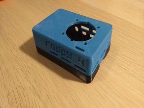 raspberry pi 4 ventilateur de boîtier plaisir cas fan 3d print model - Mito3D