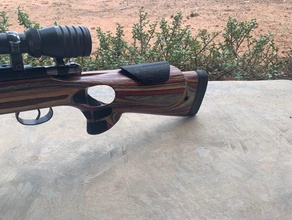 boyds rimfire thumbhole cheek riser 22 long rifle stock 3d print model - Mito3D