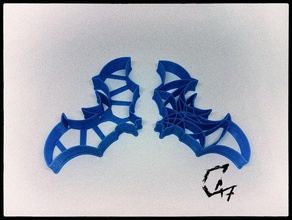 bloodwars Fledermaus-Ausstecher bat blender c47 cookie cutter 3d print model - Mito3D
