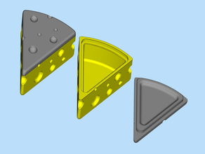 cheese box 3d print model - Mito3D