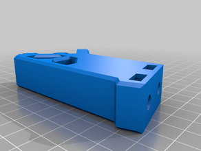 reinforced extended side spool mount 3d print model - Mito3D
