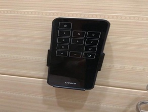 livolo remote holder mount control wall 3d print model - Mito3D