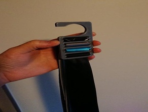 cravatta gancio appendiabiti la 3d print model - Mito3D