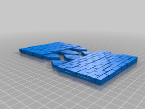 castillo plana 2 3d print model - Mito3D