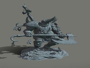 typhus Herold nurgle warhammer 40k 3d print model - Mito3D