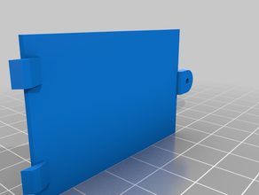 battery cover 3d print model - Mito3D