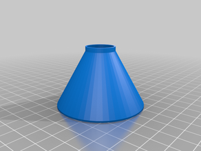 spice mill funnel customized 3d print model - Mito3D