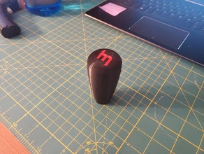 mazda shift knob 3d print model - Mito3D