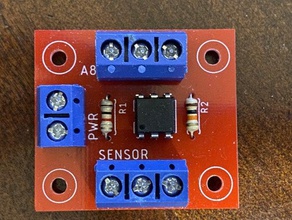 universal maneira segura npn-sensor isolador óptico anet a8 autolevel atualização autoleveling auto z parar sensor npn pcb stop 3d print model - Mito3D