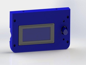 suporte affichage lcd 2004 3d print model - Mito3D