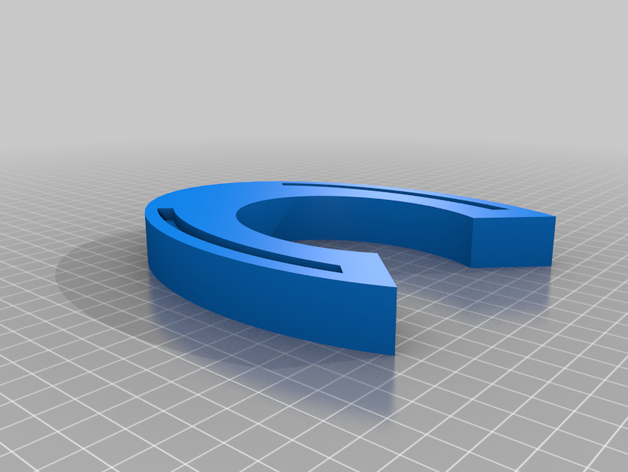 my customized horseshoe 3D print model - Mito3D