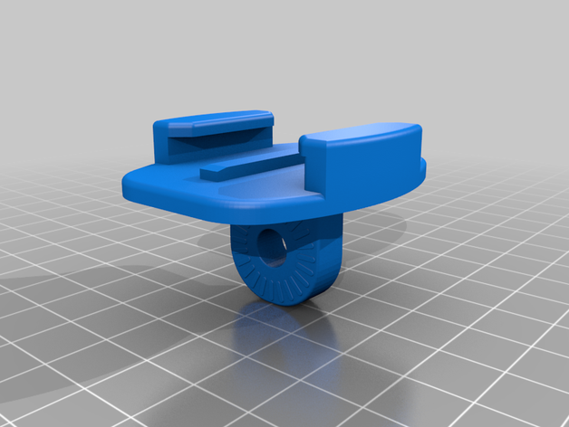 gopro mount link 3D print model - Mito3D