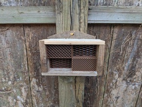 modular abelha cubos cubo casa beekee insetos insectshouses abelhas selvagens a vida selvagem conservação da 3d print model - Mito3D