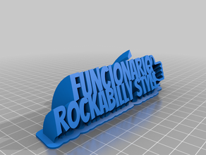 fonction de rio rockabilly personnalisé 3d print model - Mito3D